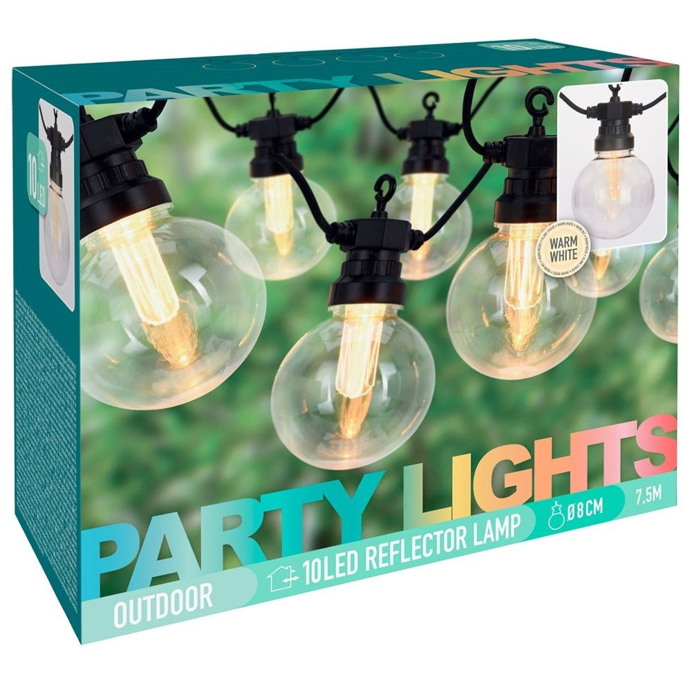 Retro Light Bulbs Garland: Perfect for Indoor/Outdoor