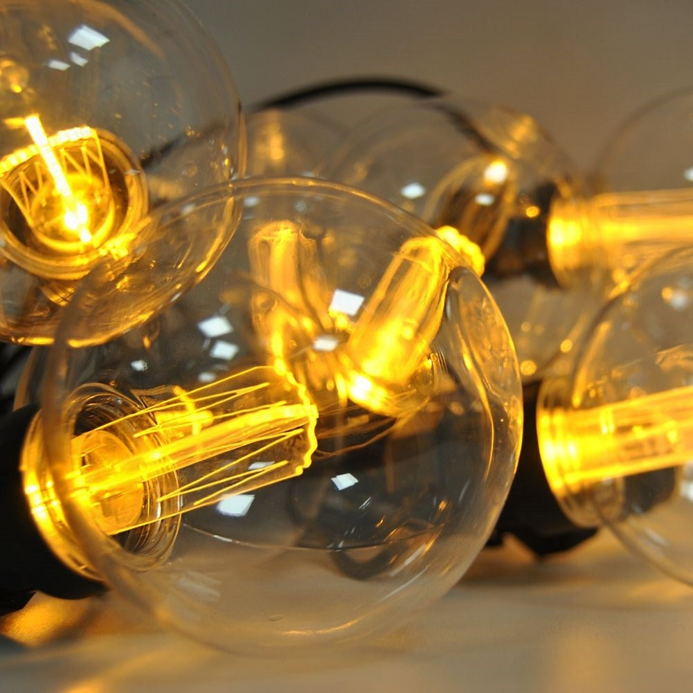 Retro Light Bulbs Garland: Perfect for Indoor/Outdoor