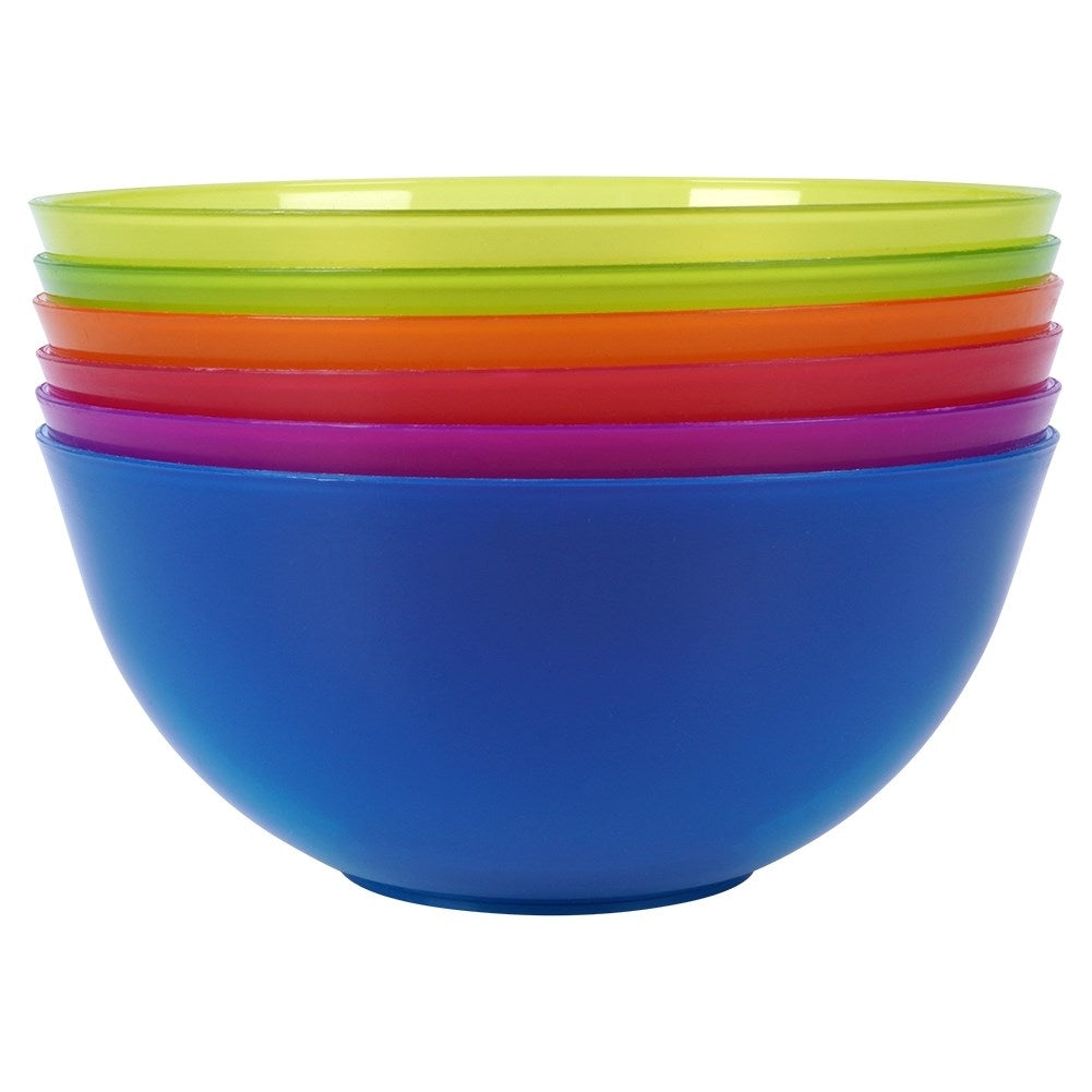 Reusable Bowls in Six Colors for Home & Outing