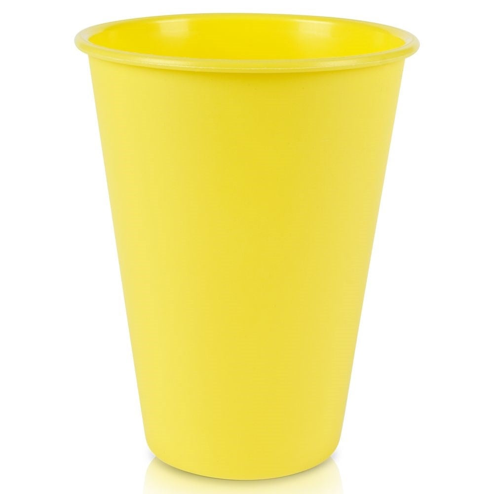 Reusable Mugs in Durable Plastic, Several Colors