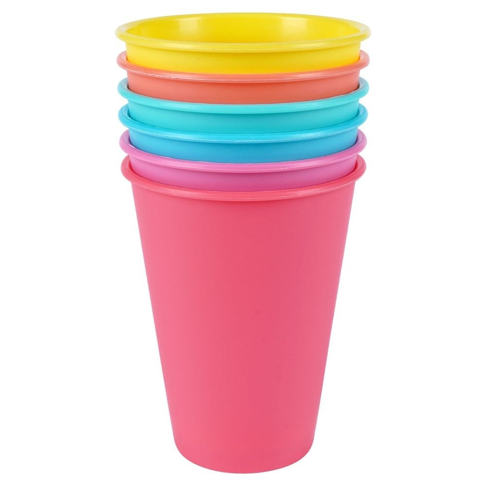 Reusable Mugs in Durable Plastic, Several Colors