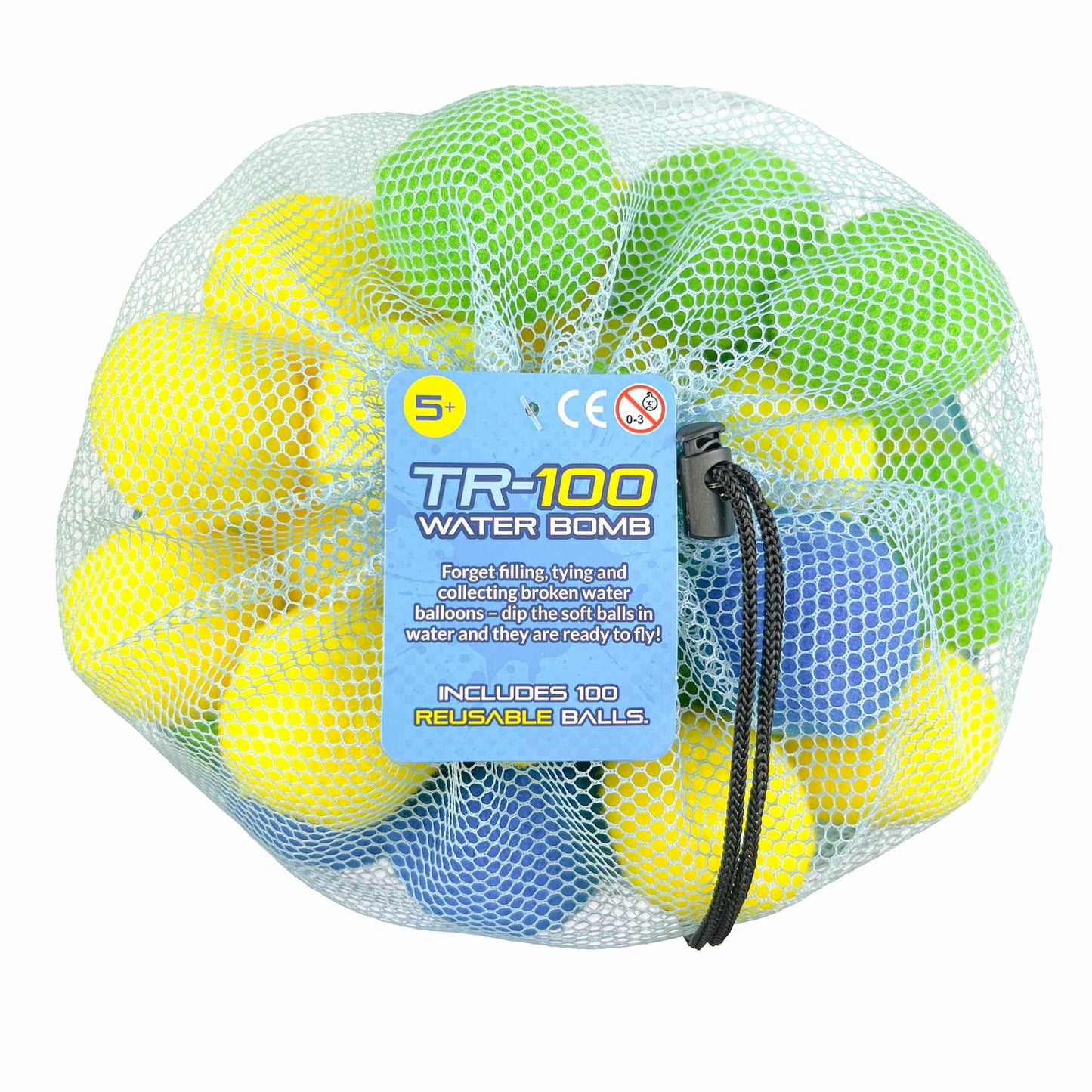 Reusable Water Bomb Balls, 100 Pcs, Soft Material
