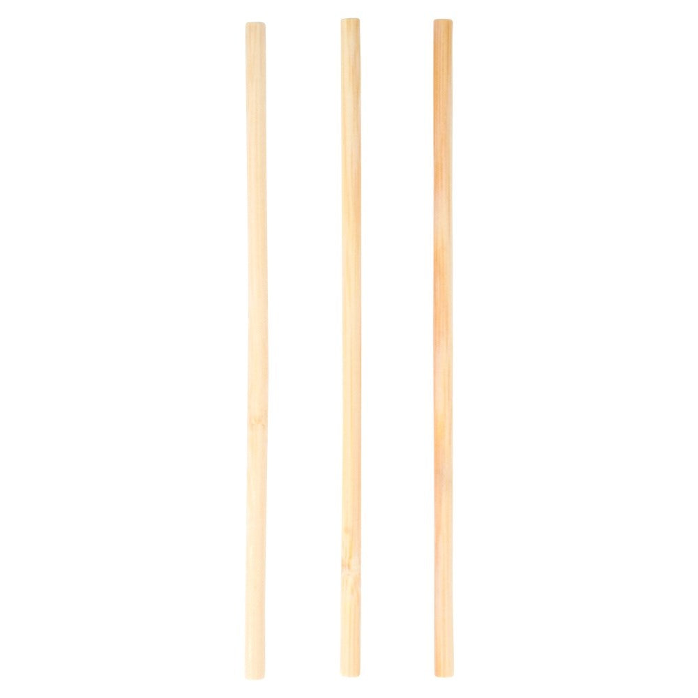 Reusable bamboo drinking straws 20 cm 20 pcs.