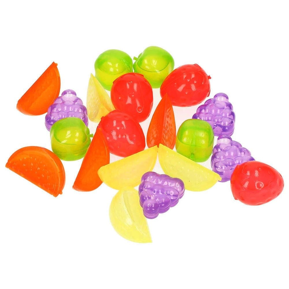 Reusable fruit-shaped ice cubes for cold drinks