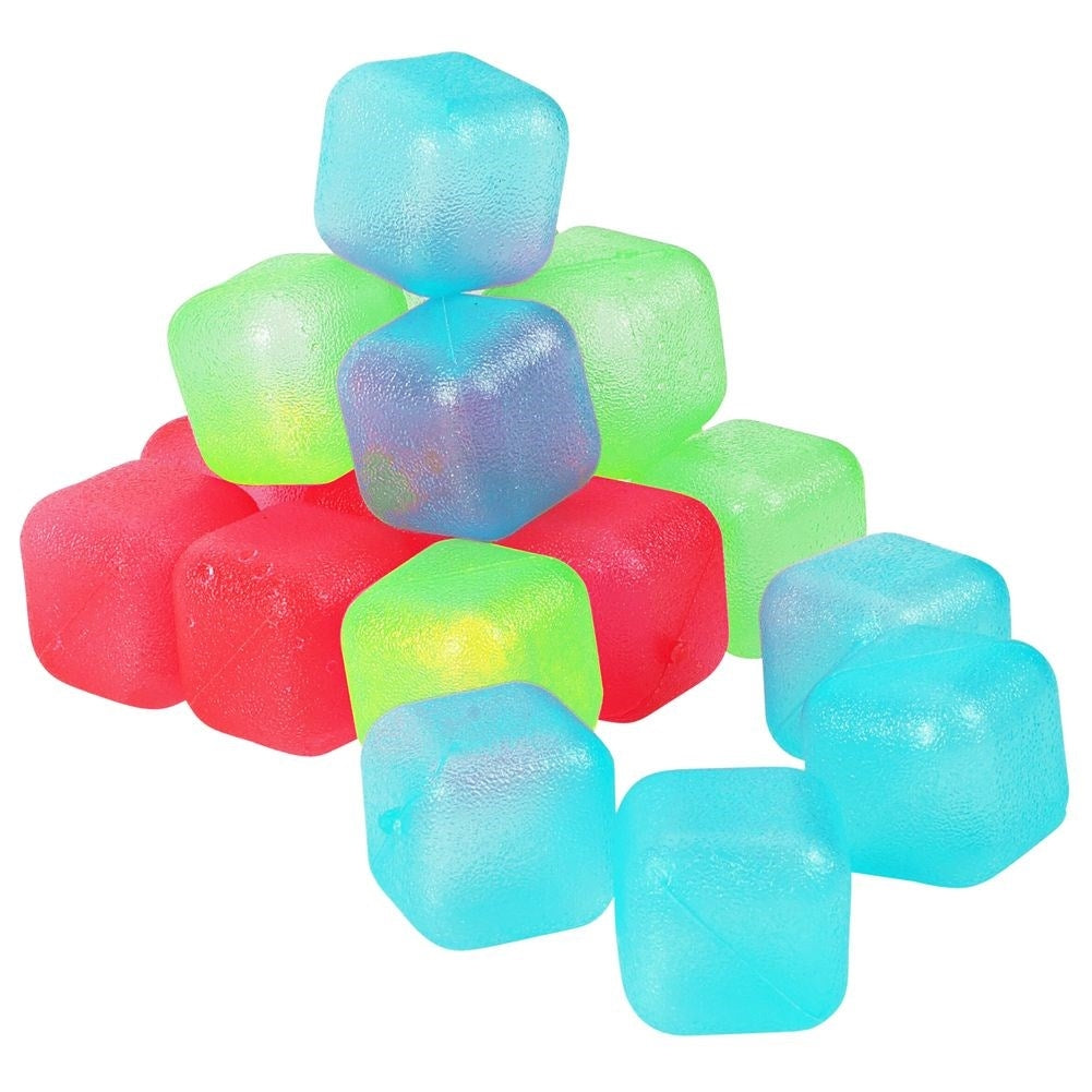 Reusable ice cubes in cube shape for cooling drinks