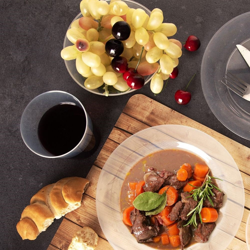 Reusable transparent bowls for all occasions