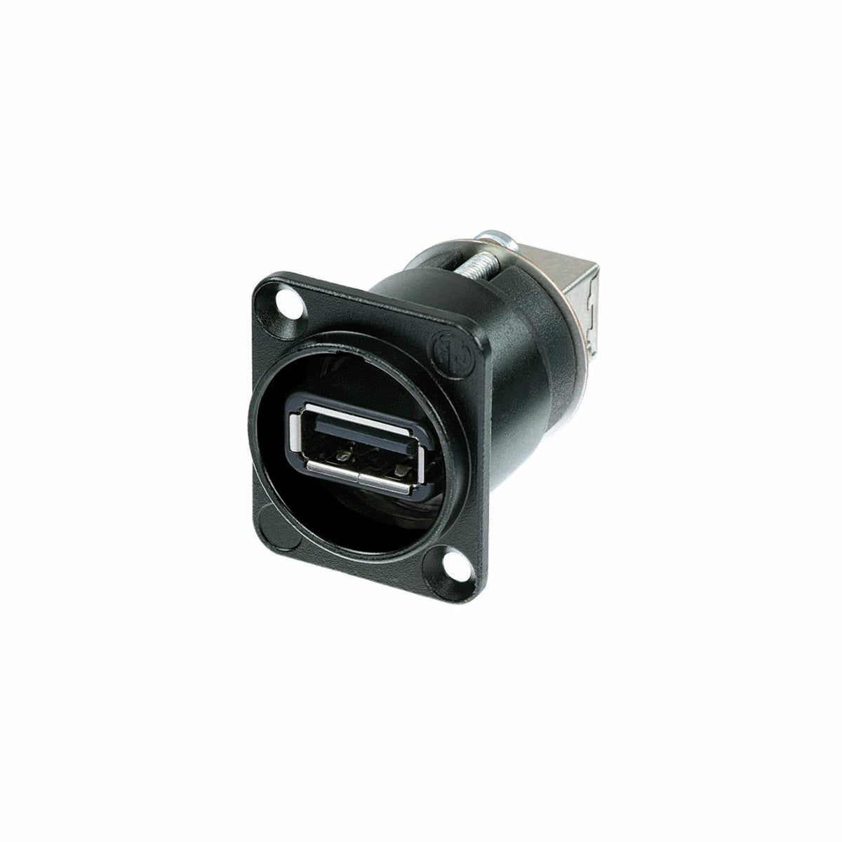 Reversible USB 2.0 gender changer (type A and B), black D housing