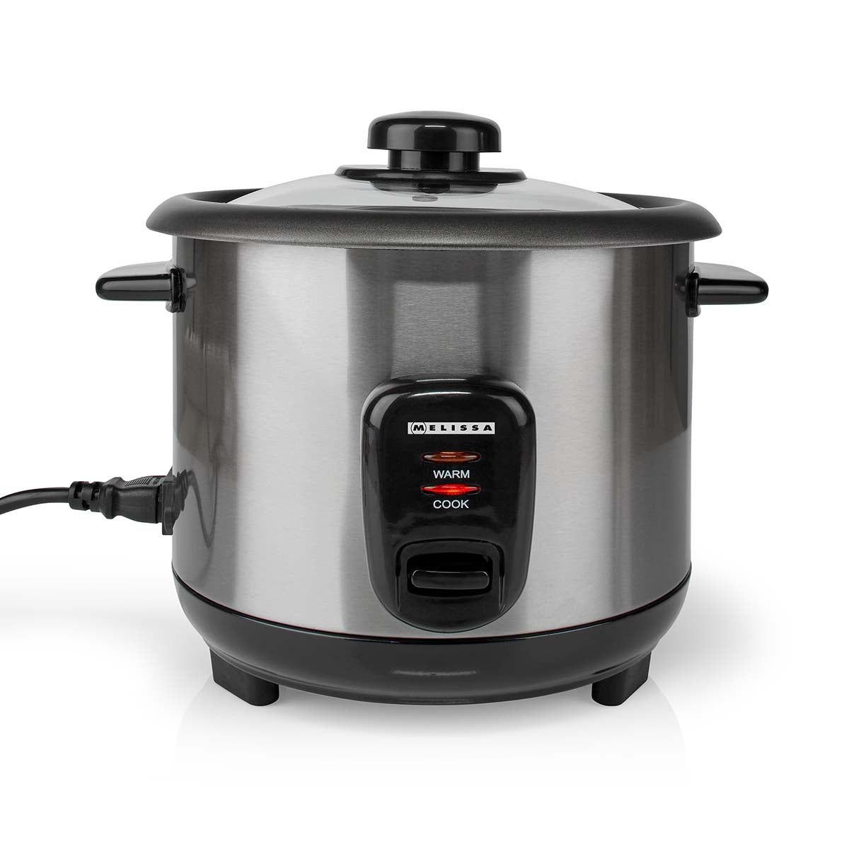 Rice Cooker with Steamer Basket, 1.0L, 400W, Non-Stick Bowl
