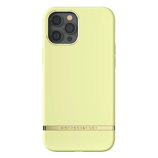 Richmond & Finch Cover for iPhone 12 Pro Max - Limone
