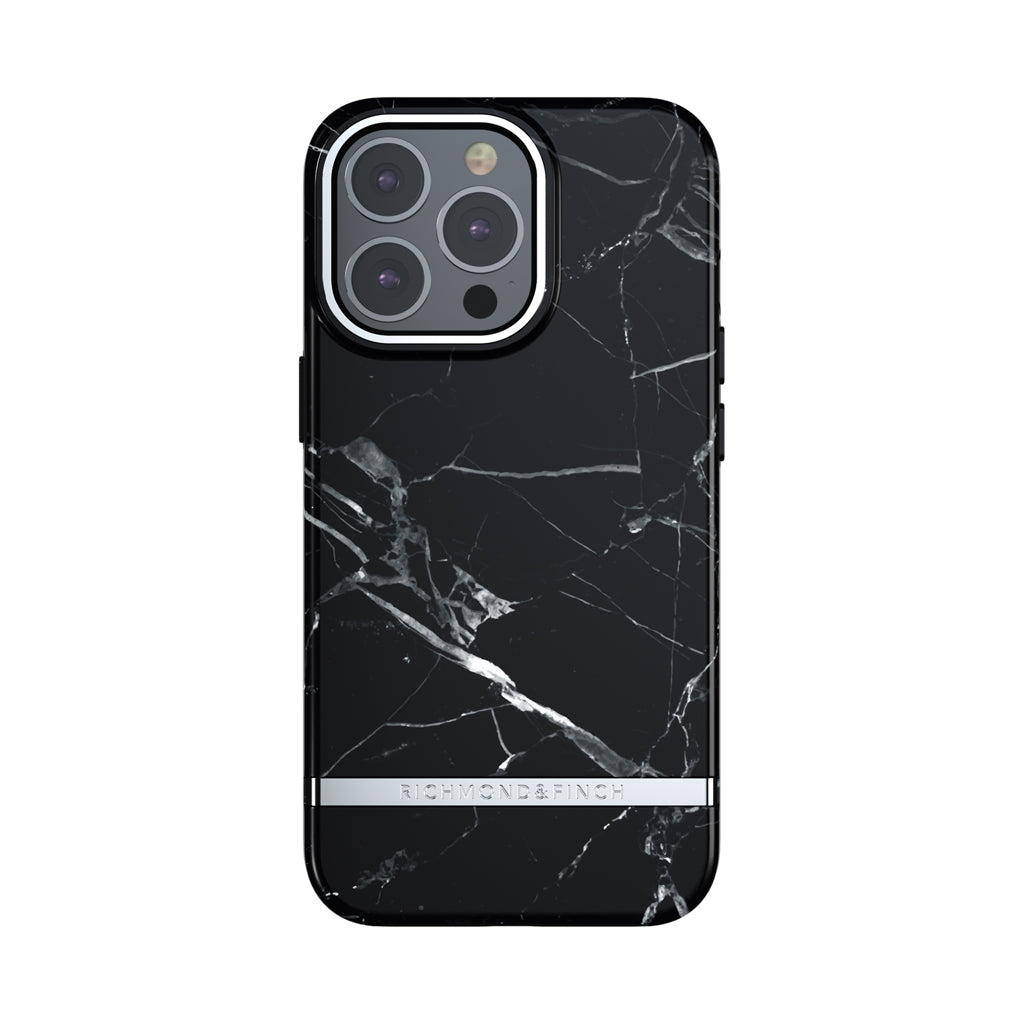 Richmond & Finch Cover for iPhone 13 Pro Max - Black Marble
