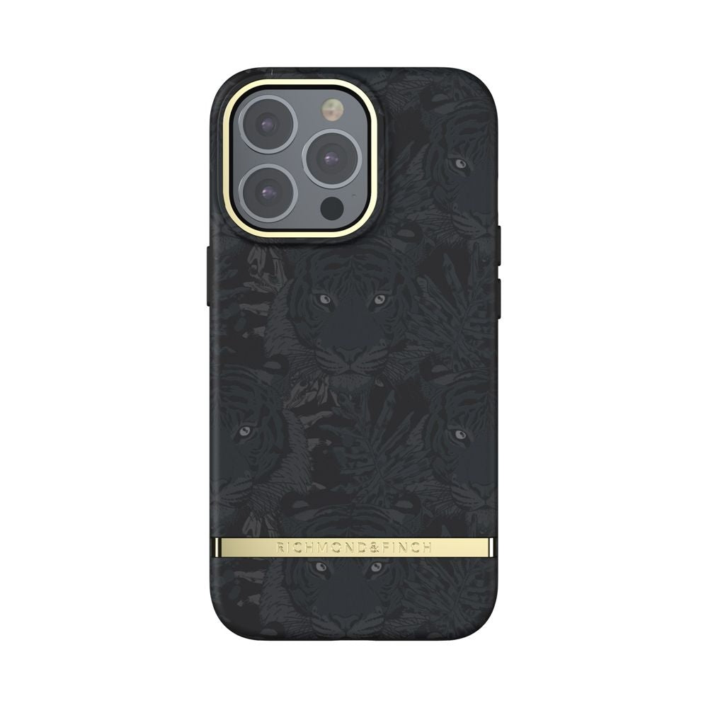 Richmond & Finch Cover for iPhone 13 Pro Max - Black Tiger