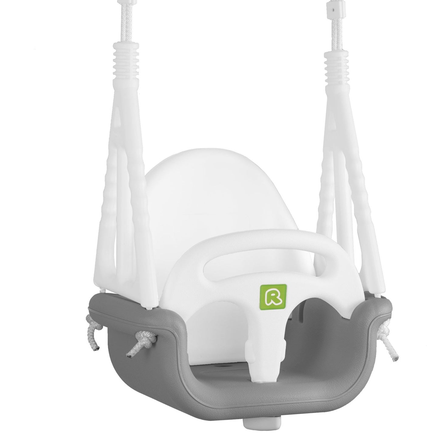 Ricokids 3in1 bucket swing gray and white