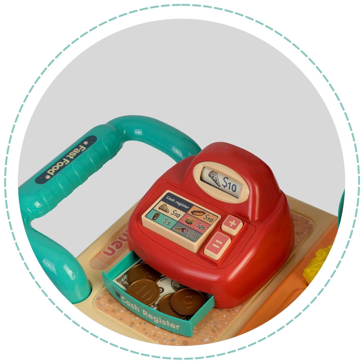 Ricokids 773000 mobile kitchen for children