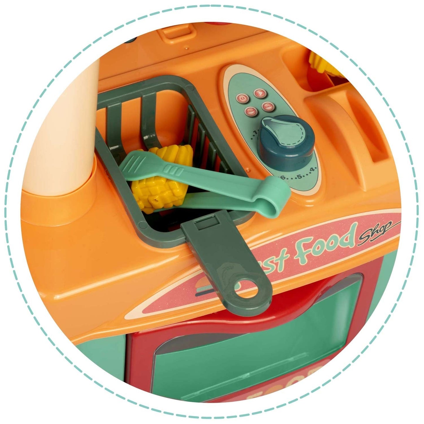 Ricokids 773000 mobile kitchen for children