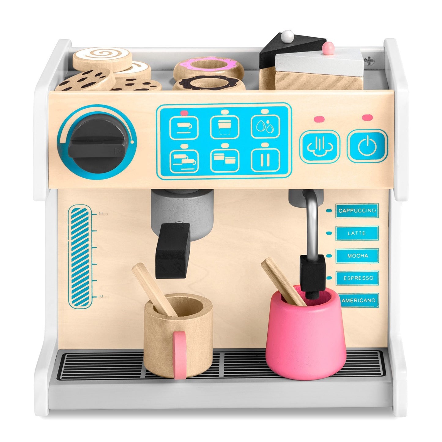 Ricokids 785101 White Coffee Maker with Espresso Function""