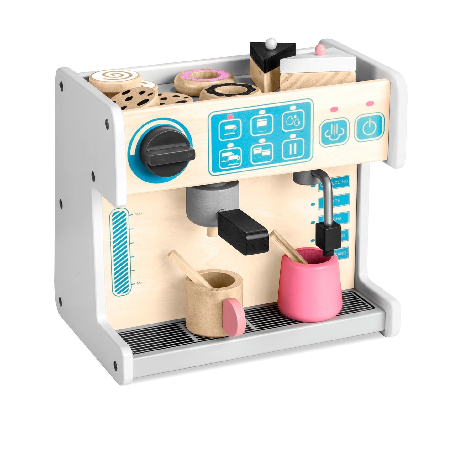 Ricokids 785101 White Coffee Maker with Espresso Function""