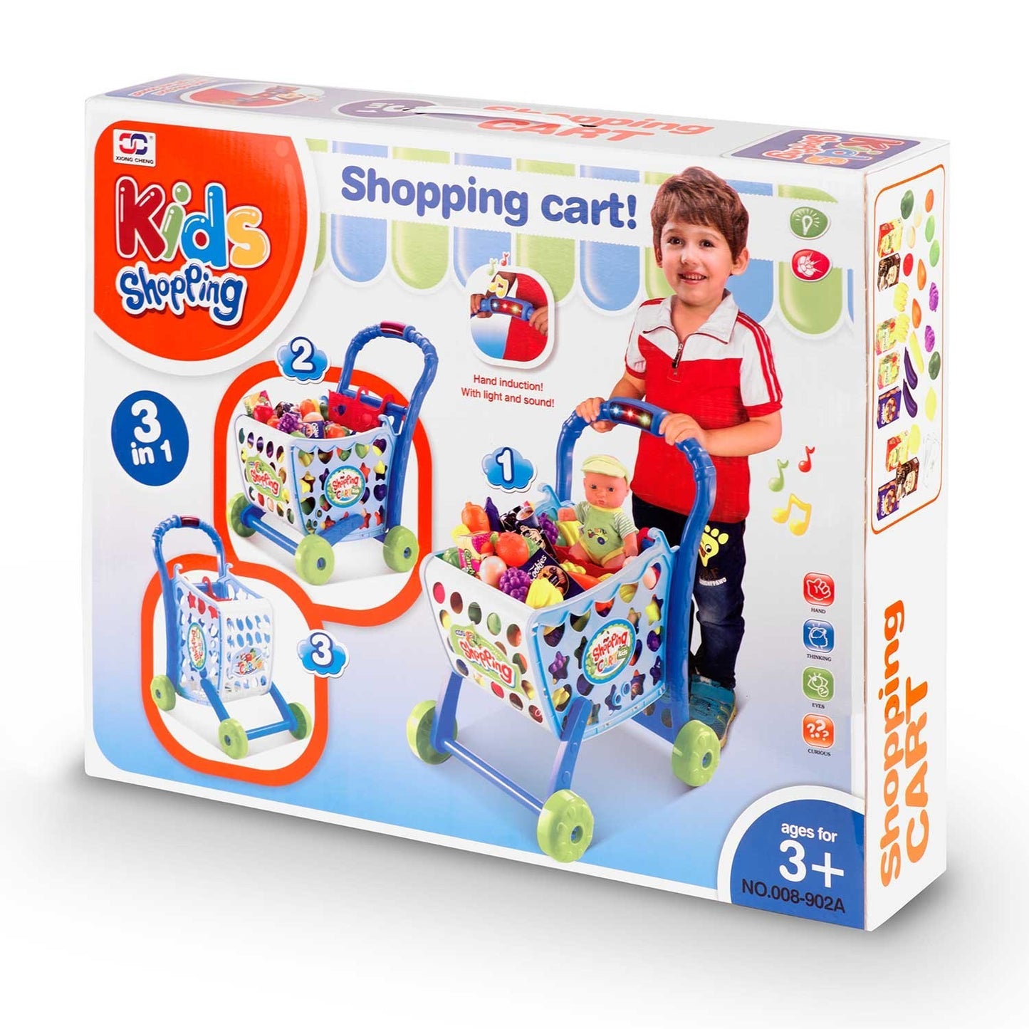 Ricokids Blue Shopping Cart 773400