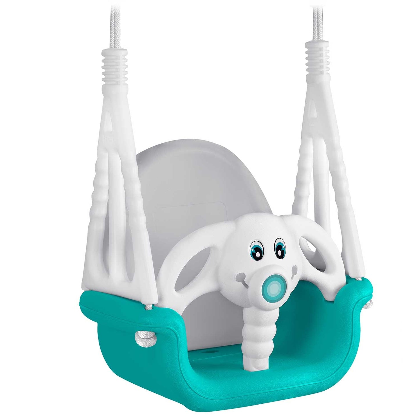 Ricokids Elephant 3in1 bucket swing, turquoise