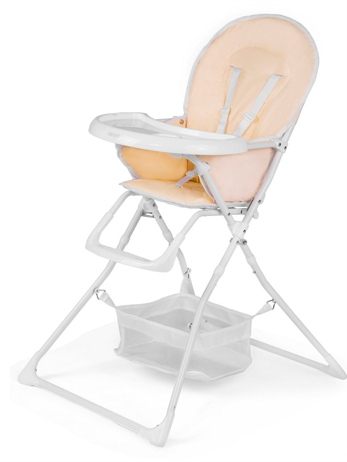 Ricokids FANDO cream highchair with table + free basket