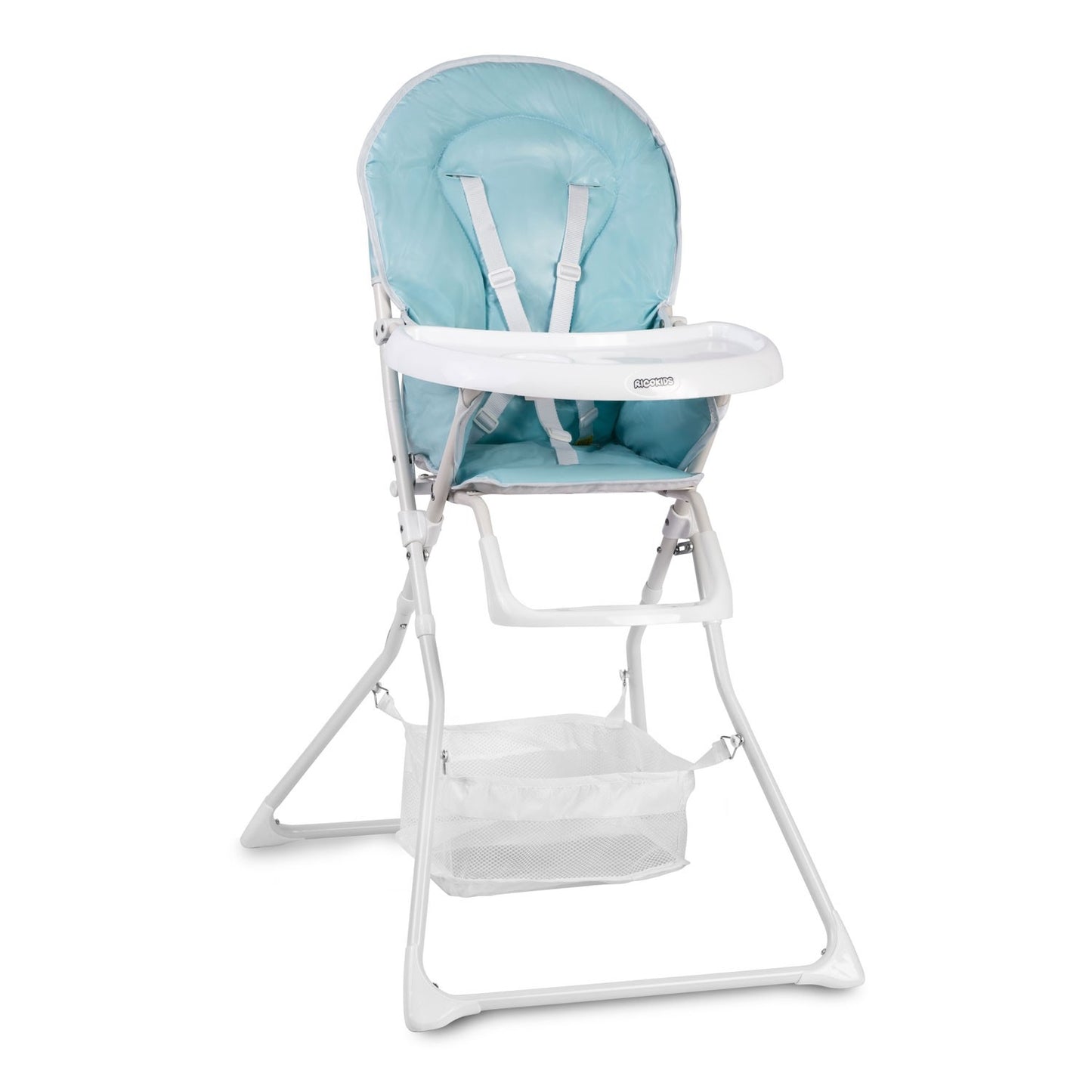Ricokids FANDO high chair with table, blue + free basket