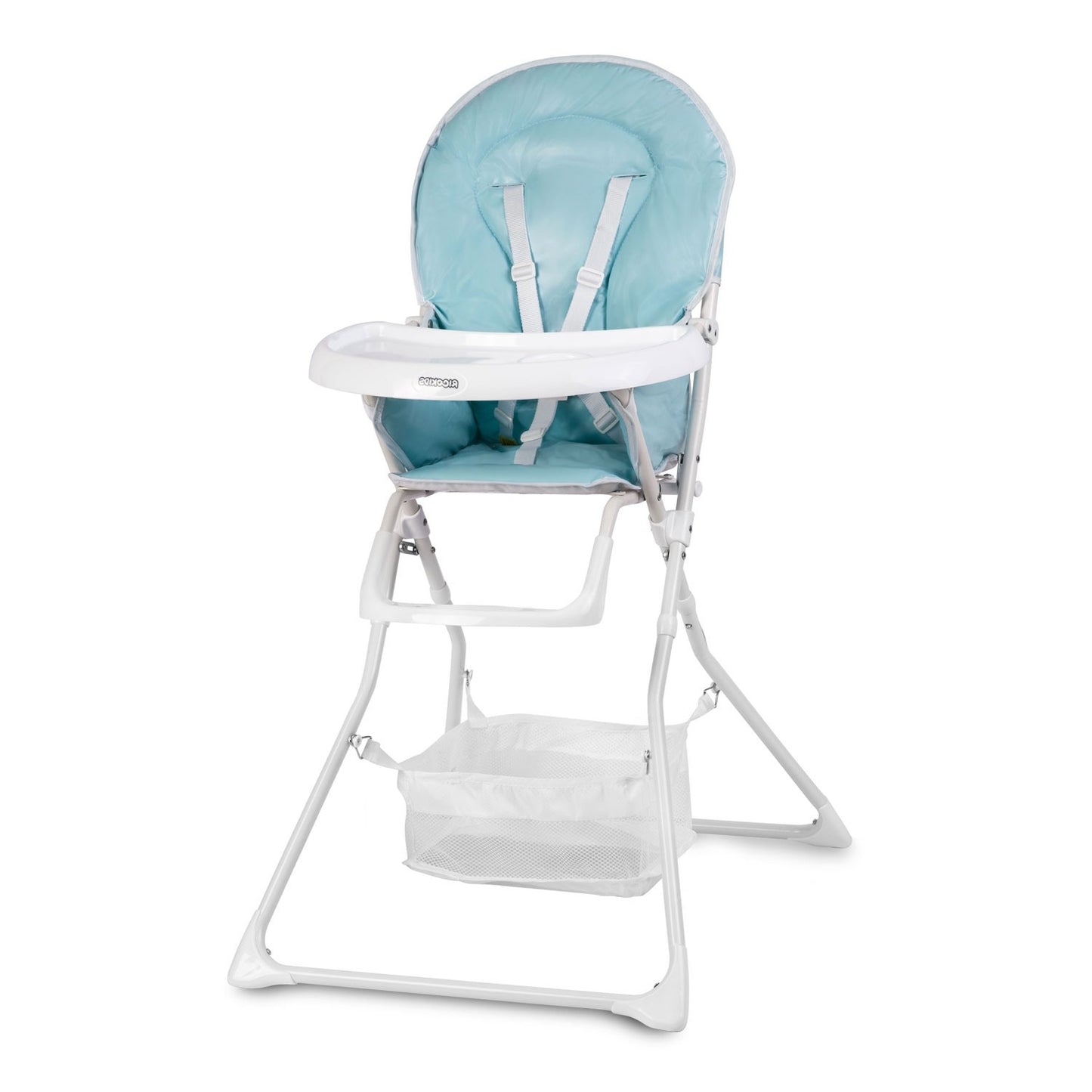 Ricokids FANDO high chair with table, blue + free basket