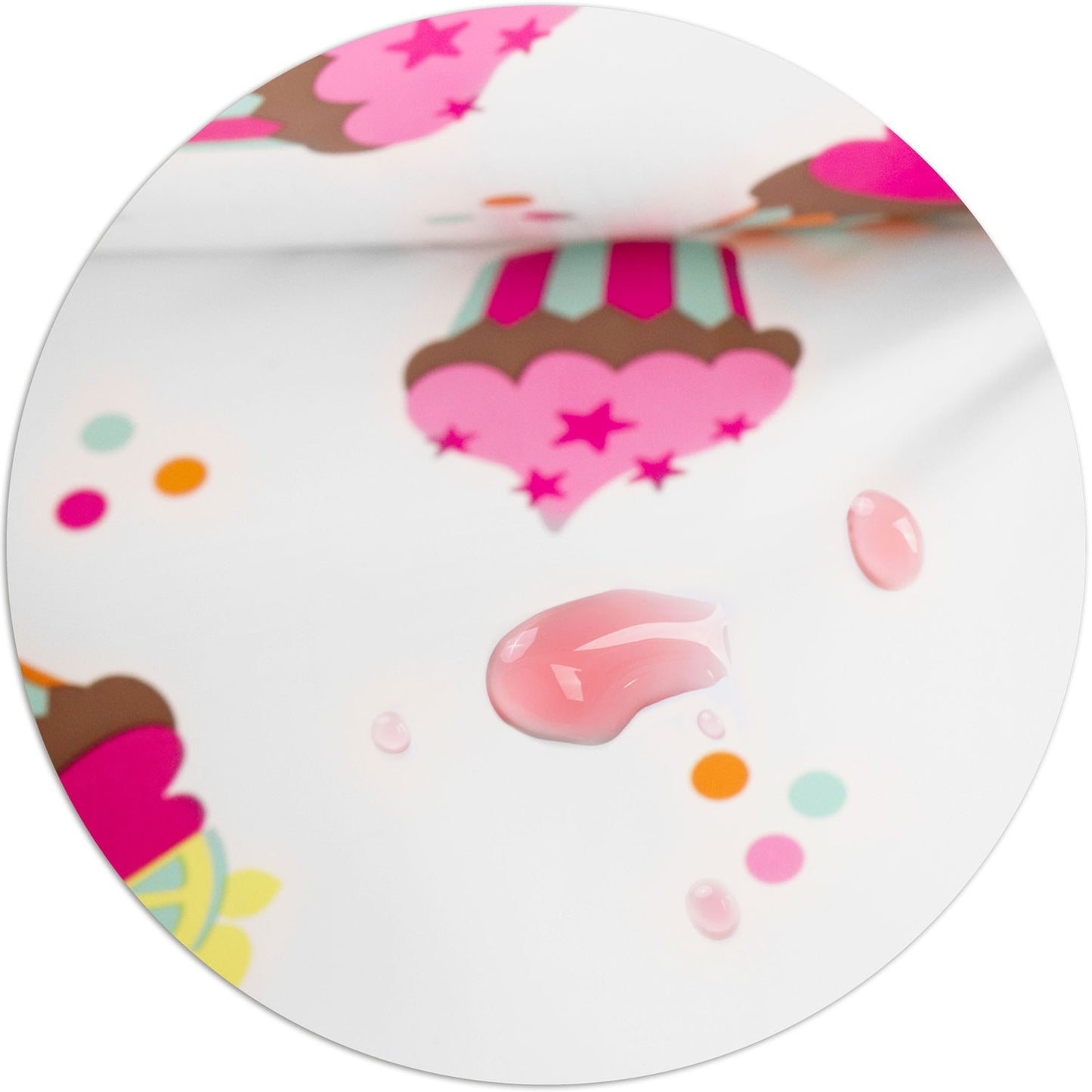 Ricokids FANDO high chair with table cupcakes