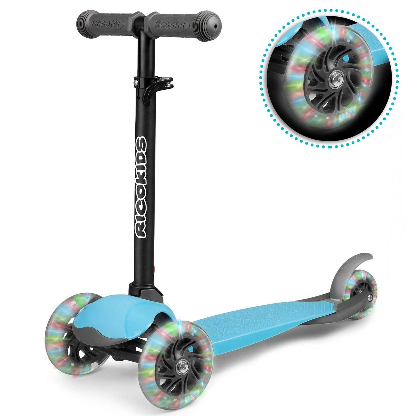 Ricokids Loco Tricycle Scooter - Blue