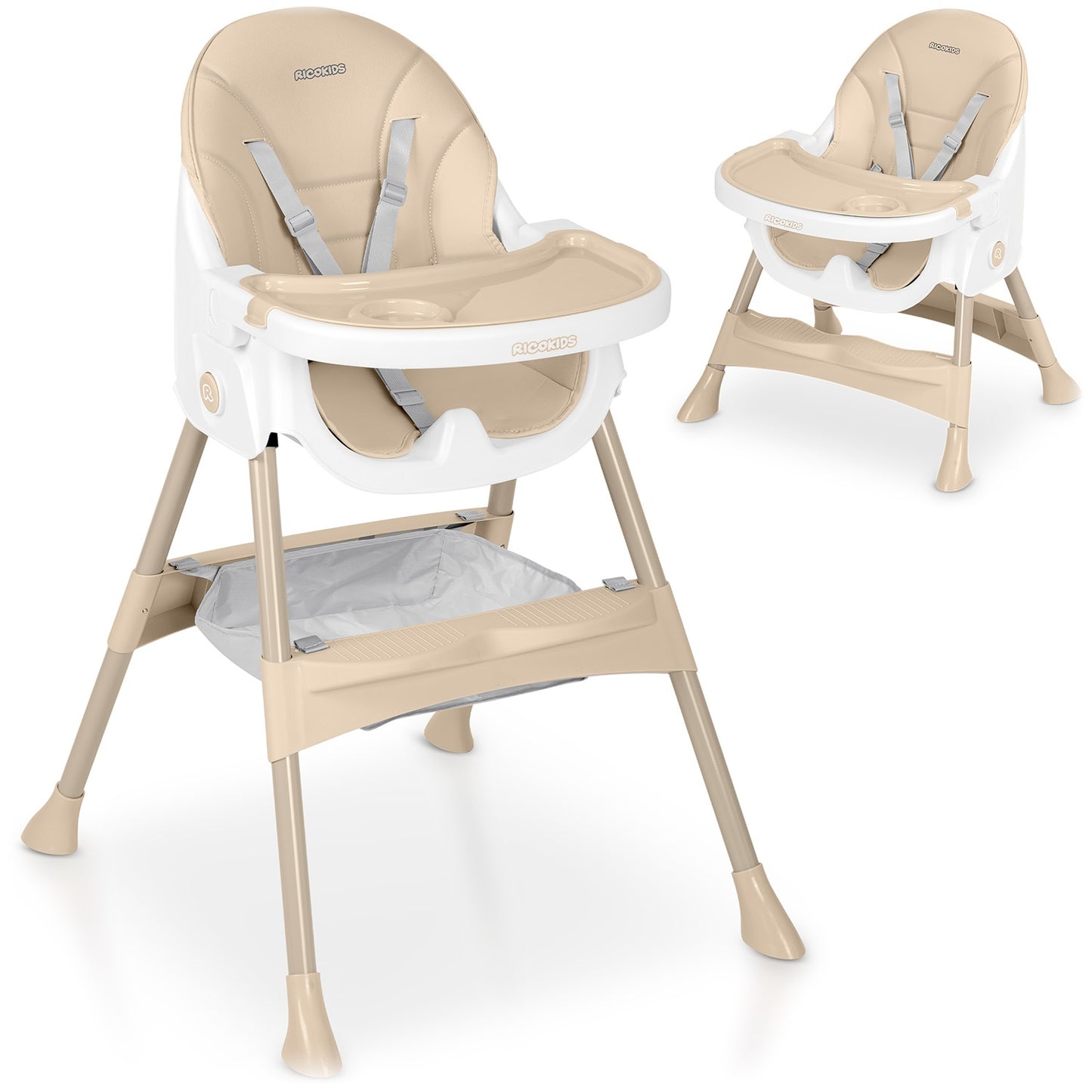 Ricokids Mani Beige Highchair