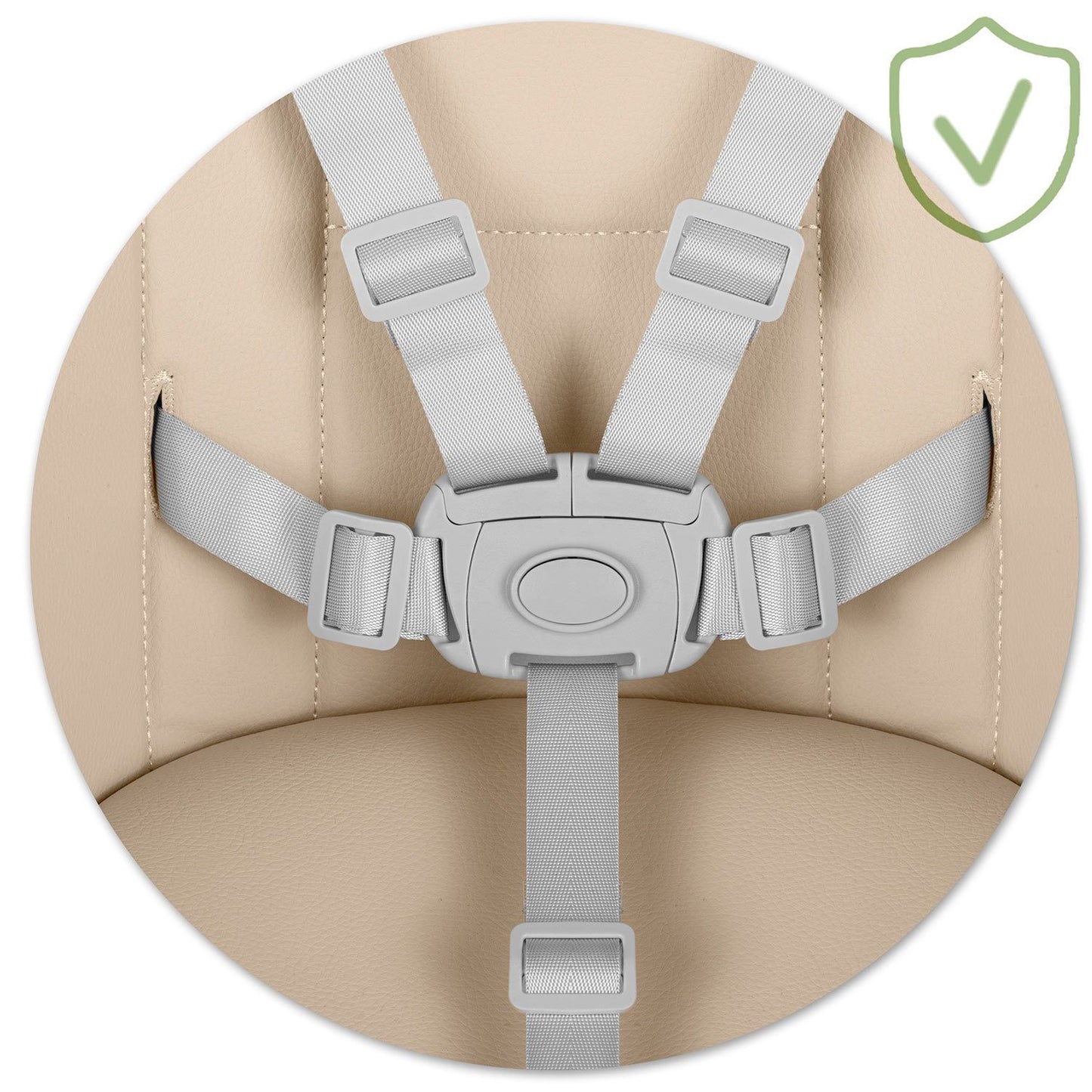 Ricokids Mani Beige Highchair