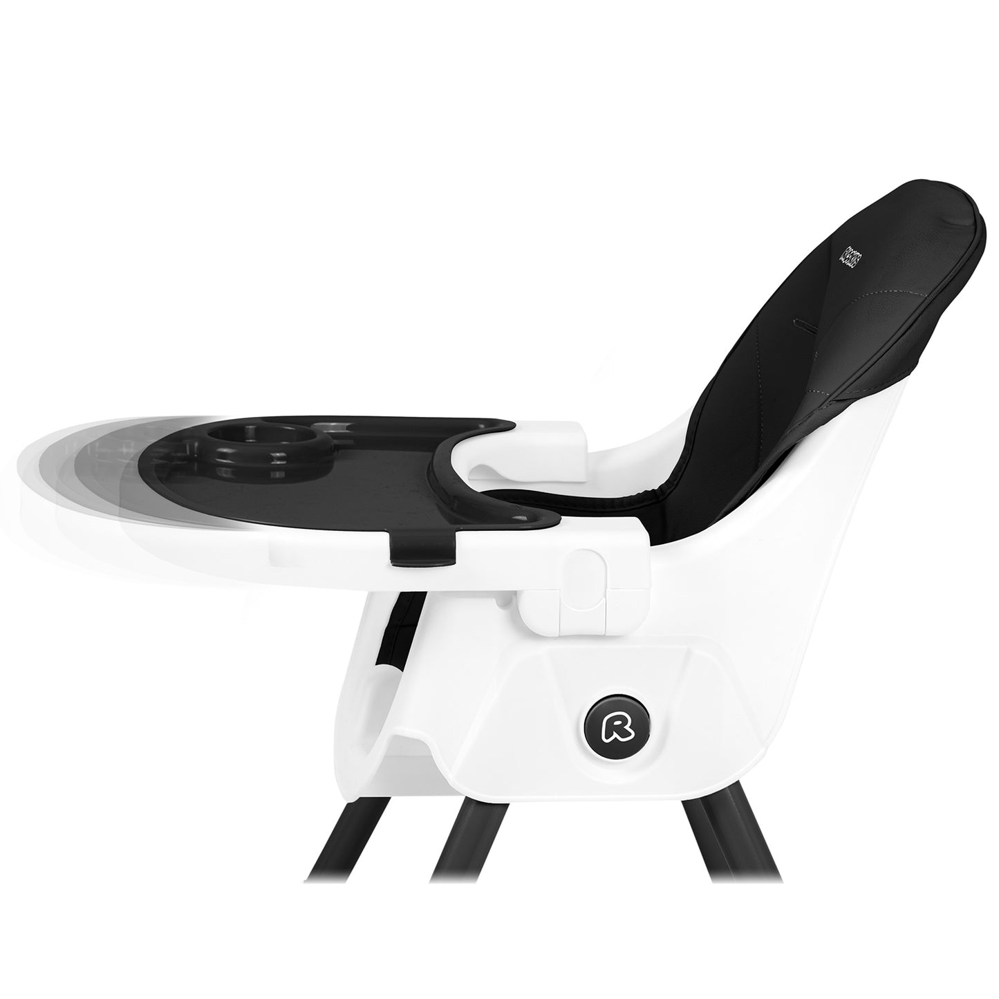 Ricokids Mani feeding chair black
