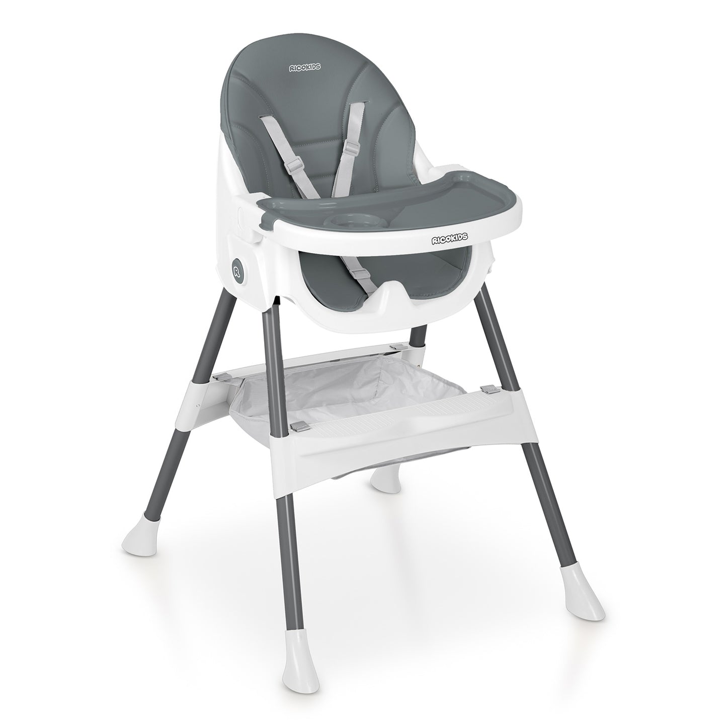 Ricokids Mani feeding chair gray