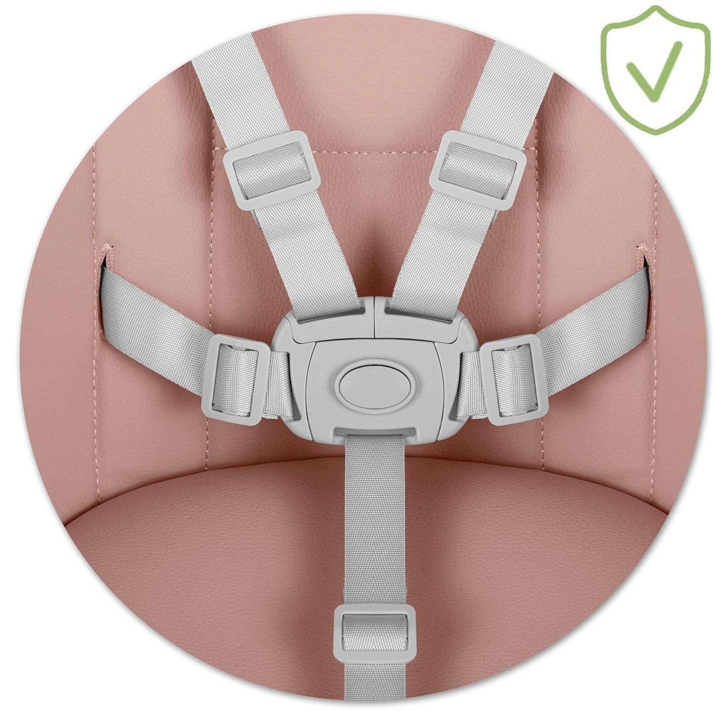 Ricokids Mani feeding chair pink