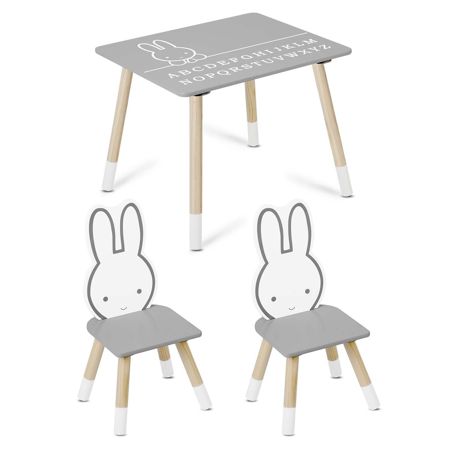 Ricokids RC-847 Bunny table with two chairs for children