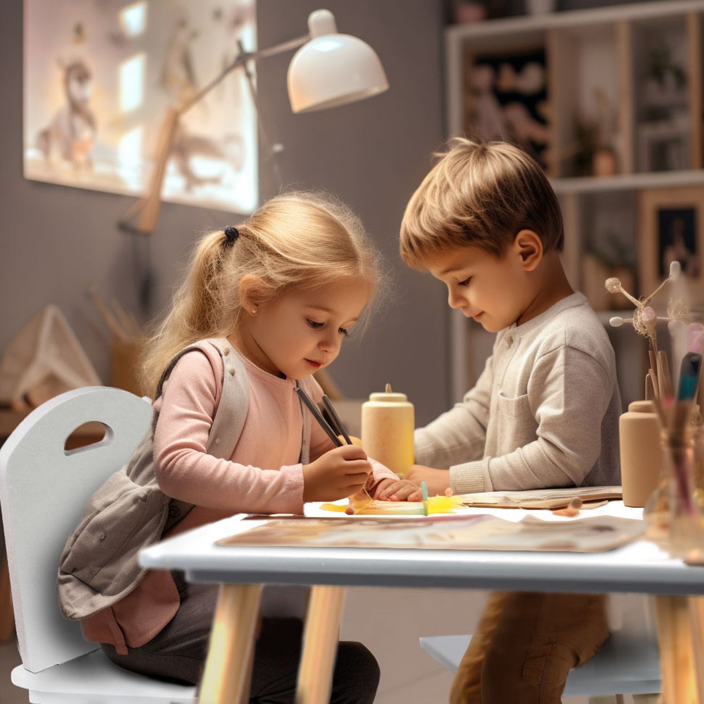Ricokids RC-848 table with two chairs for children