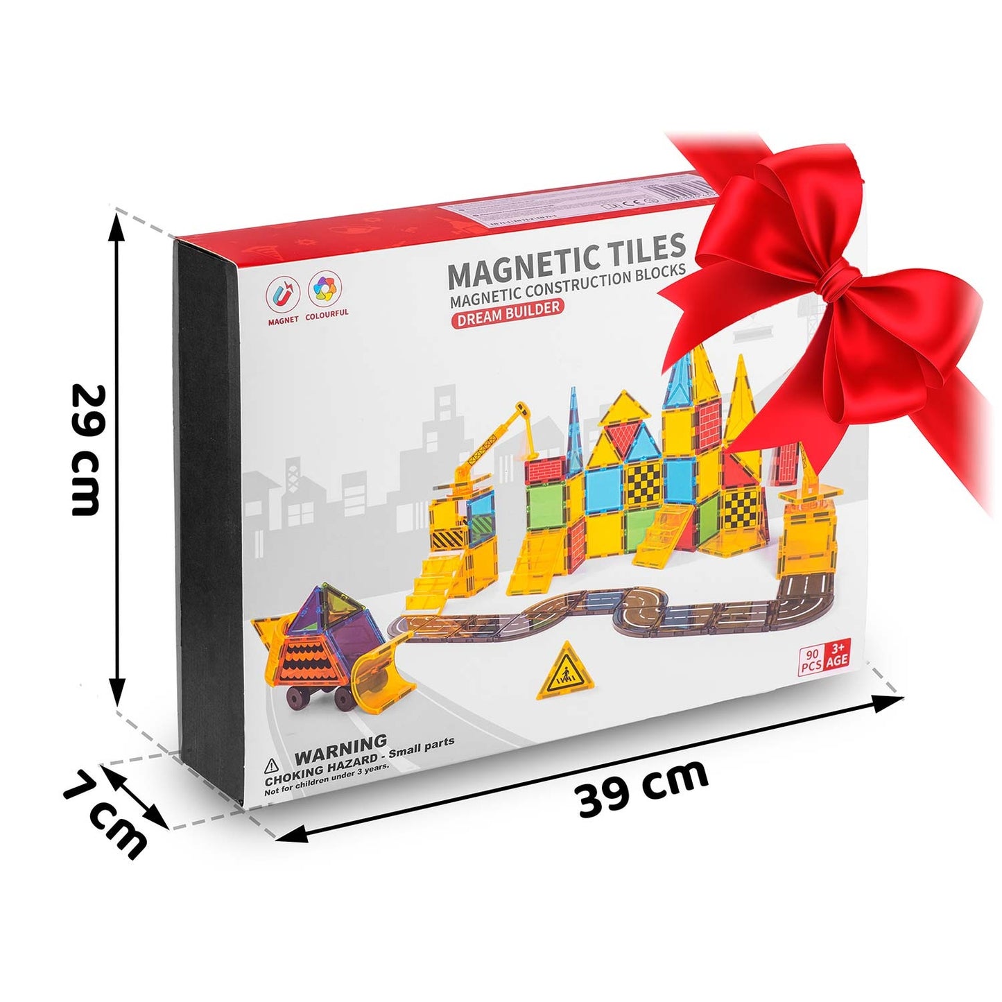Ricokids RK-780 educational magnetic construction blocks 90 pcs