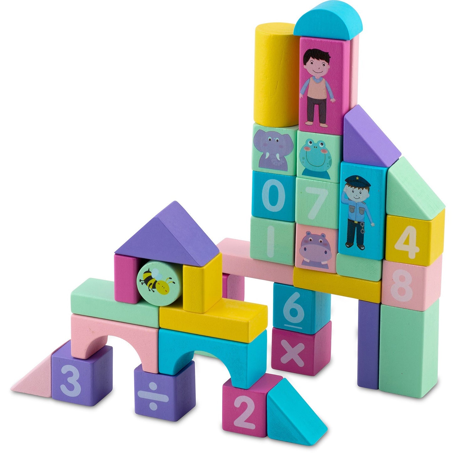 Ricokids RK-871 wooden educational blocks