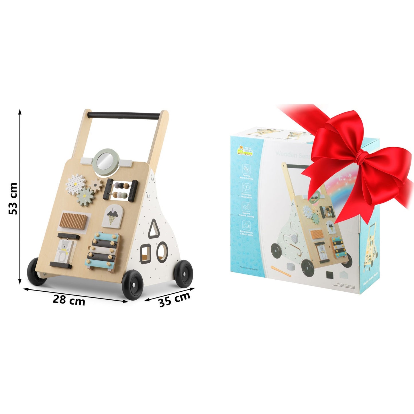 Ricokids RK-875 wooden push walker