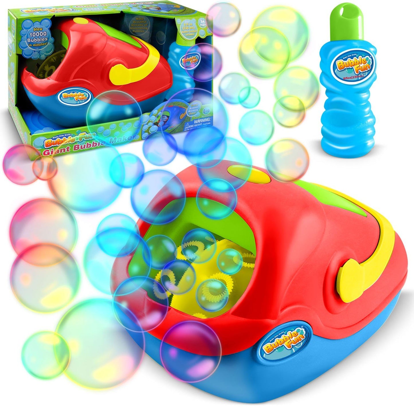 Ricokids RK-902 large bubble machine red