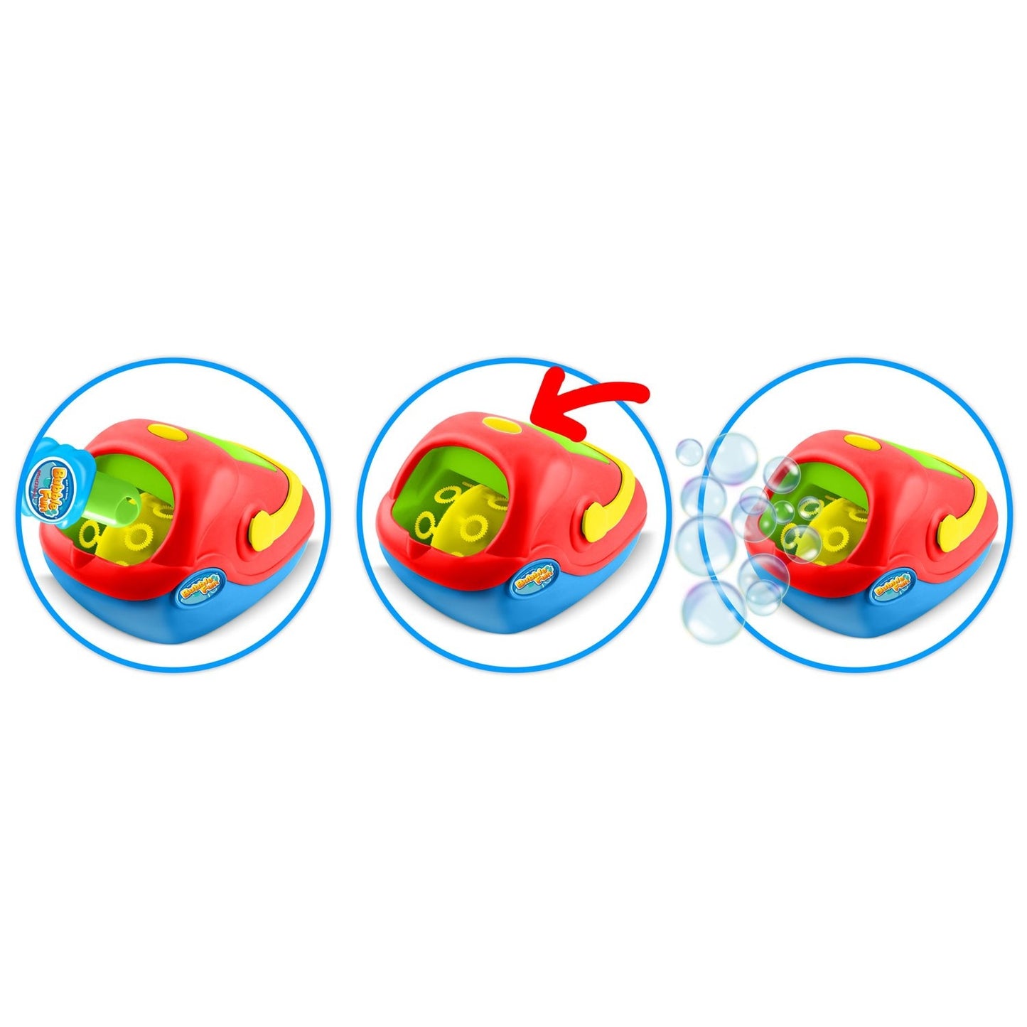 Ricokids RK-902 large bubble machine red