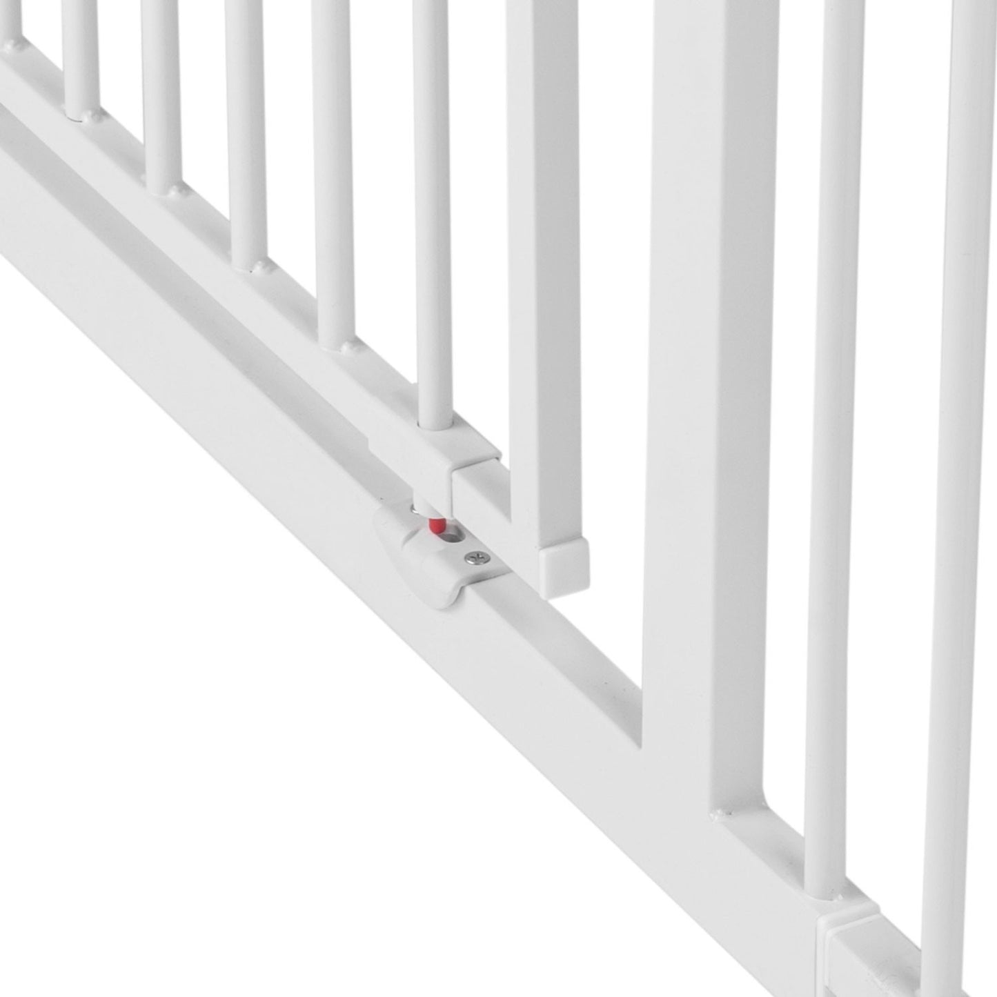 Ricokids Stair and Door Safety Gate Barrier White
