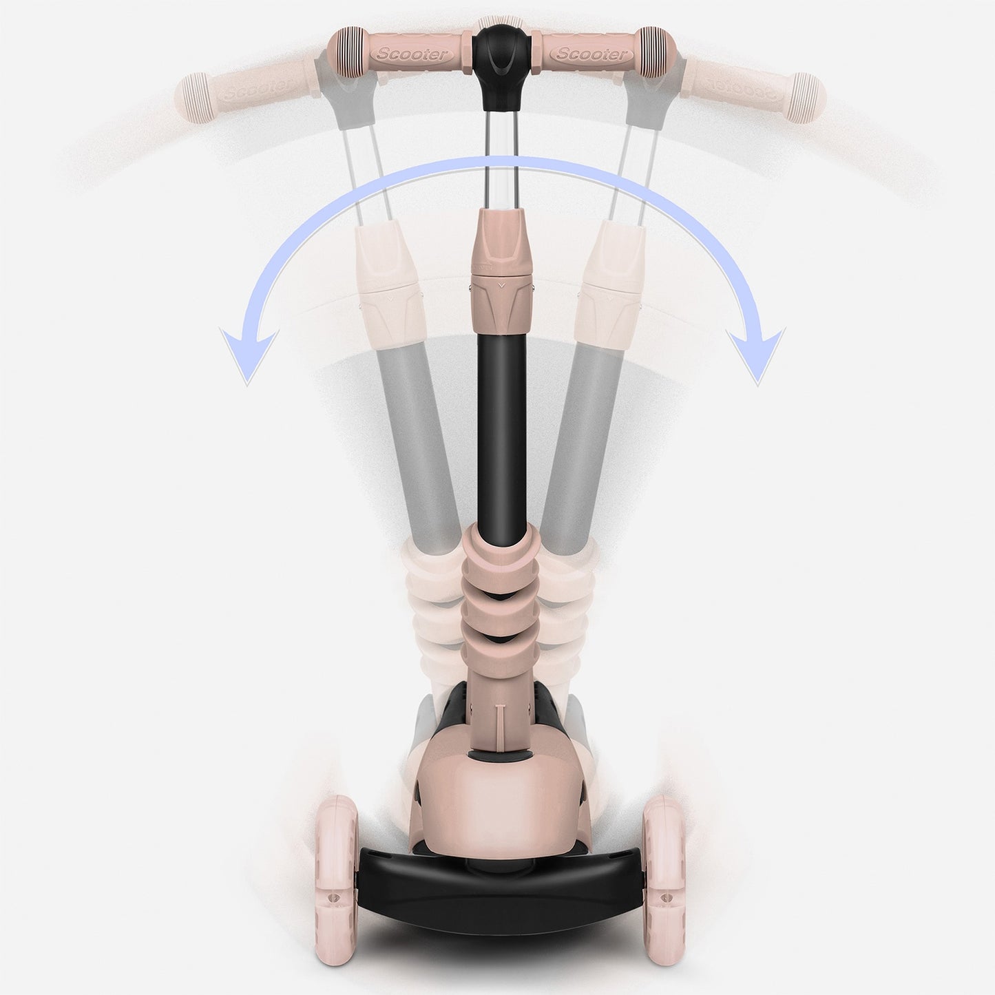 Ricokids Todi 3-Wheel Scooter - Beige