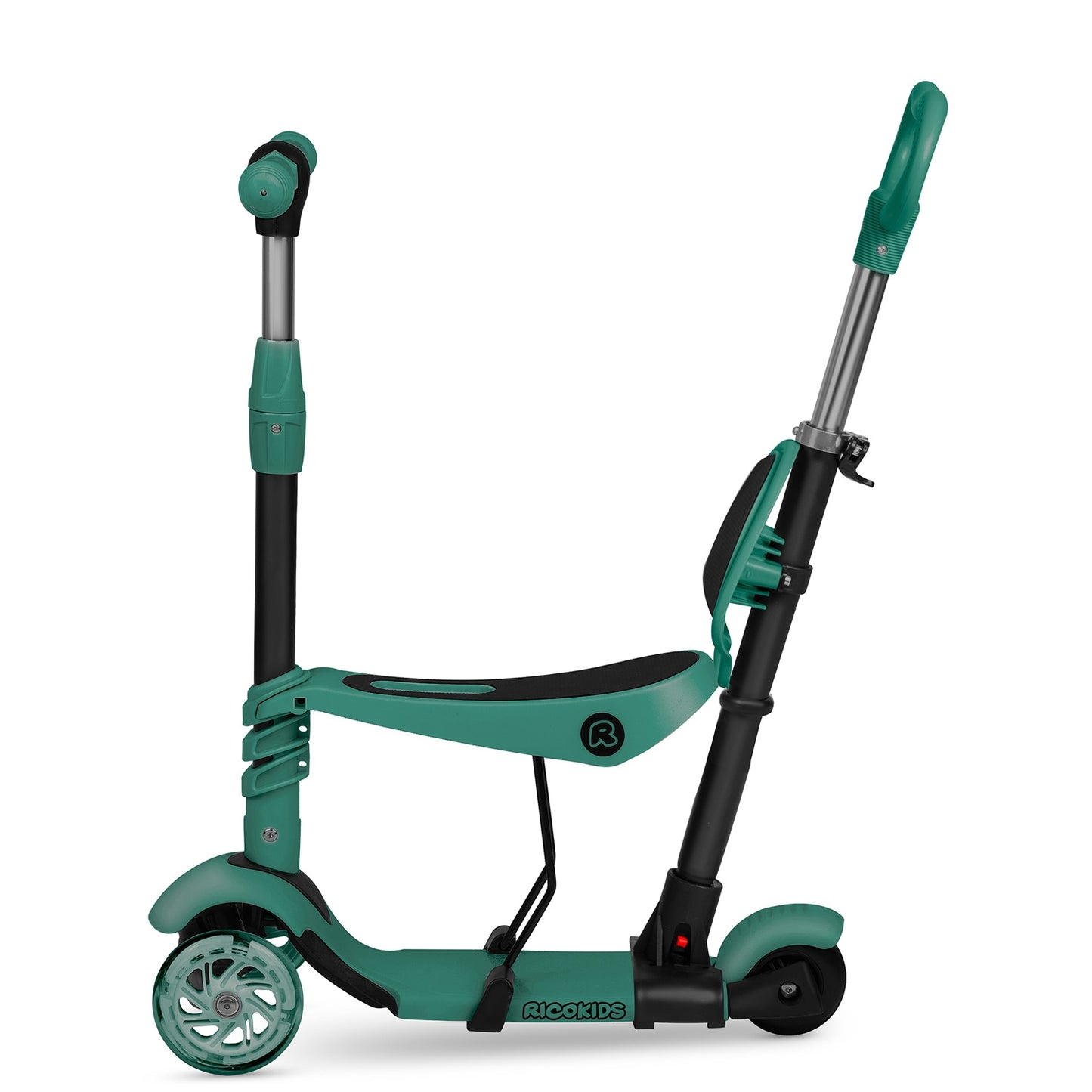 Ricokids Todi three-wheeled scooter - green