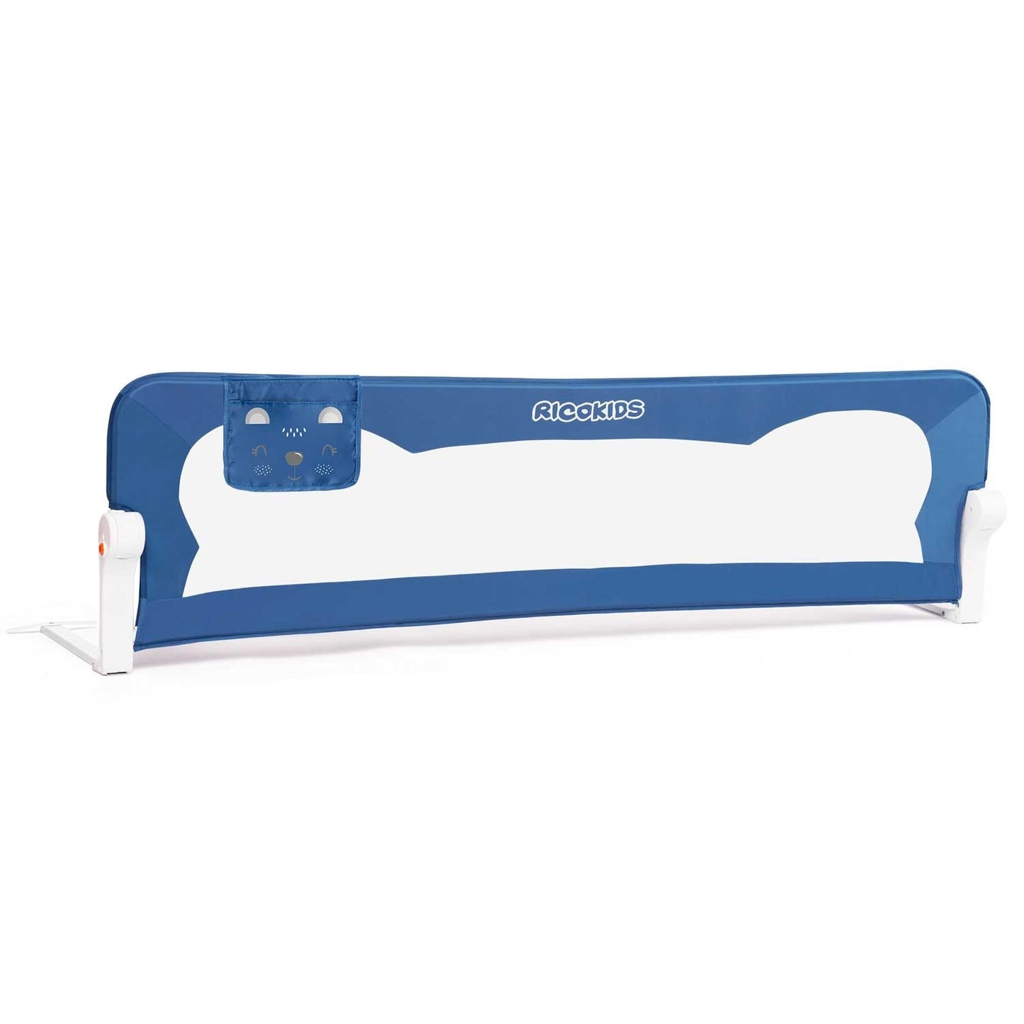 Ricokids blue bed guardrail 150x42x35cm