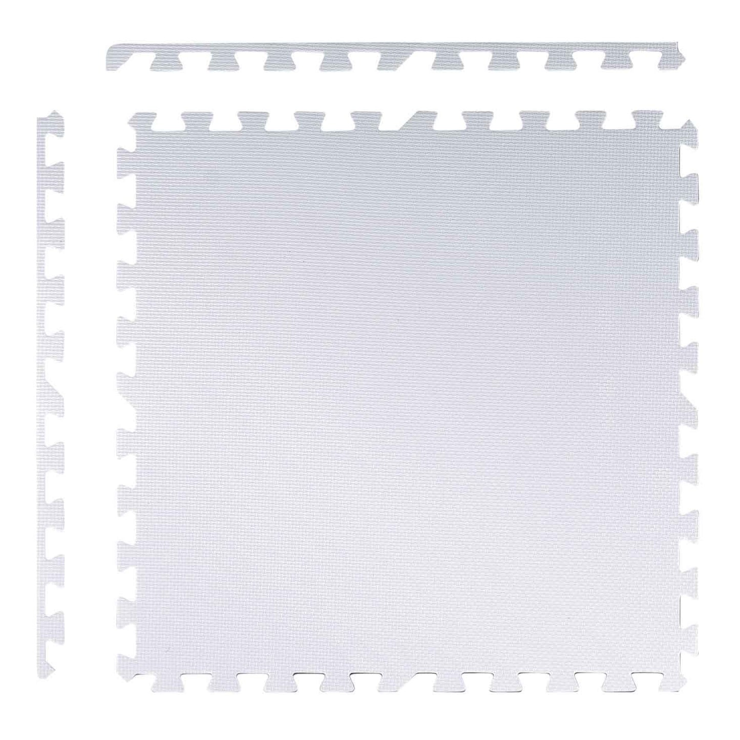 Ricokids large foam puzzle mat 60x60 cm 4 pcs. peach and white
