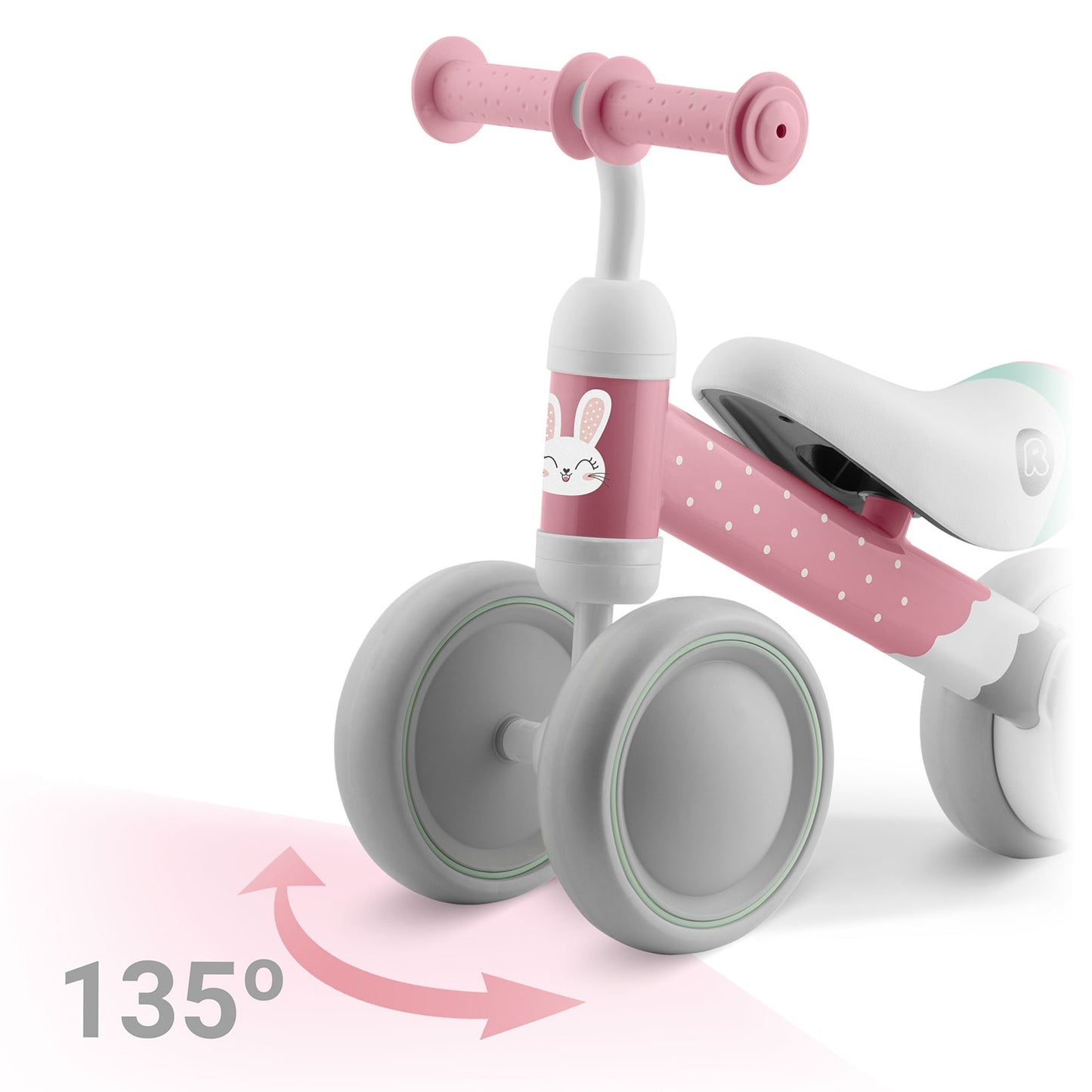 Ricokids three-wheeled balance bike for children
