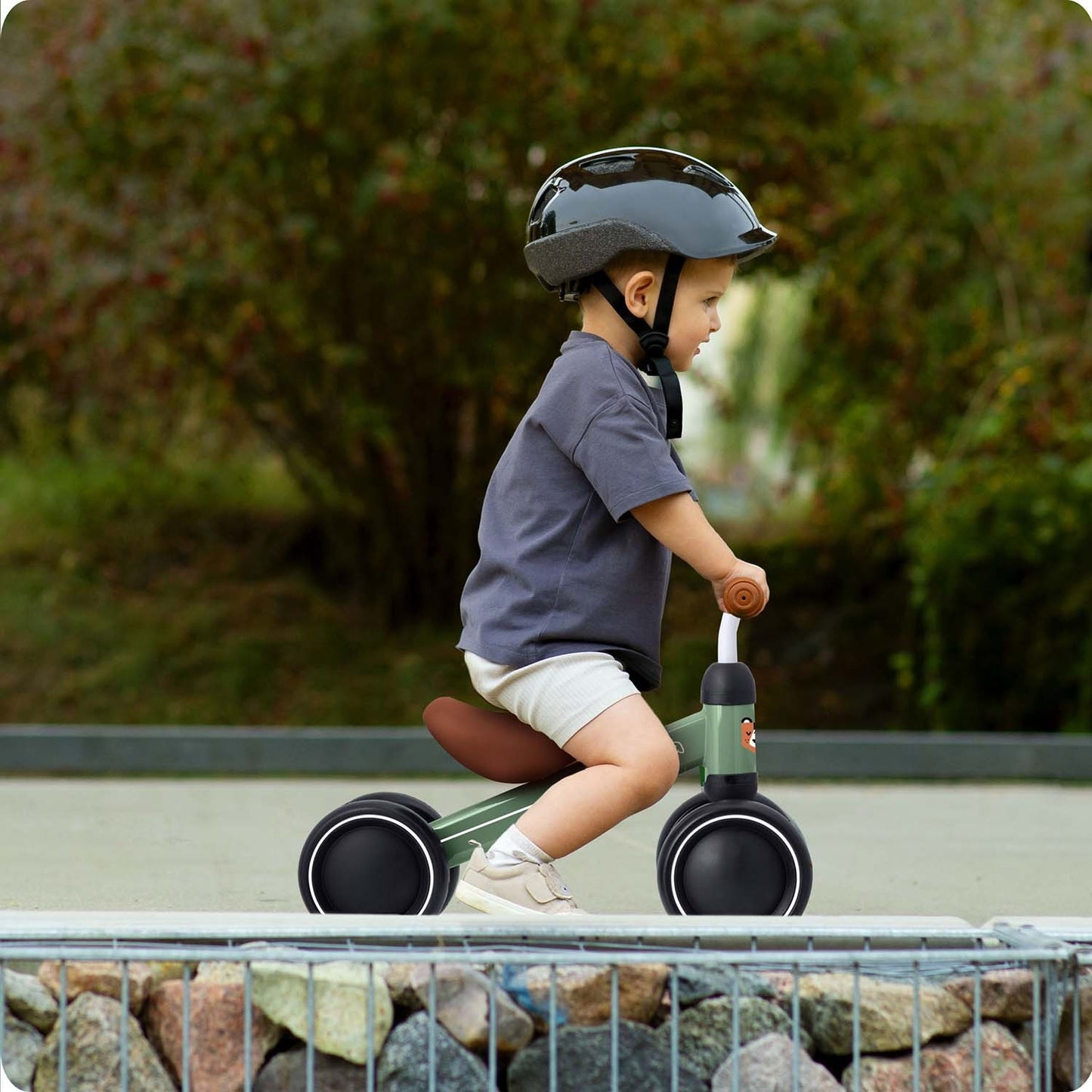 Ricokids three-wheeled balance bike for children