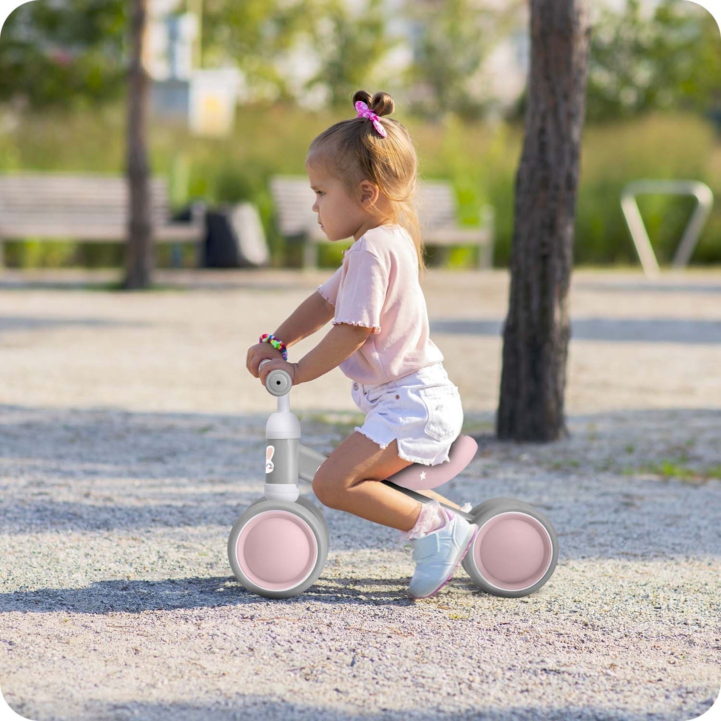 Ricokids three-wheeled balance bike for children