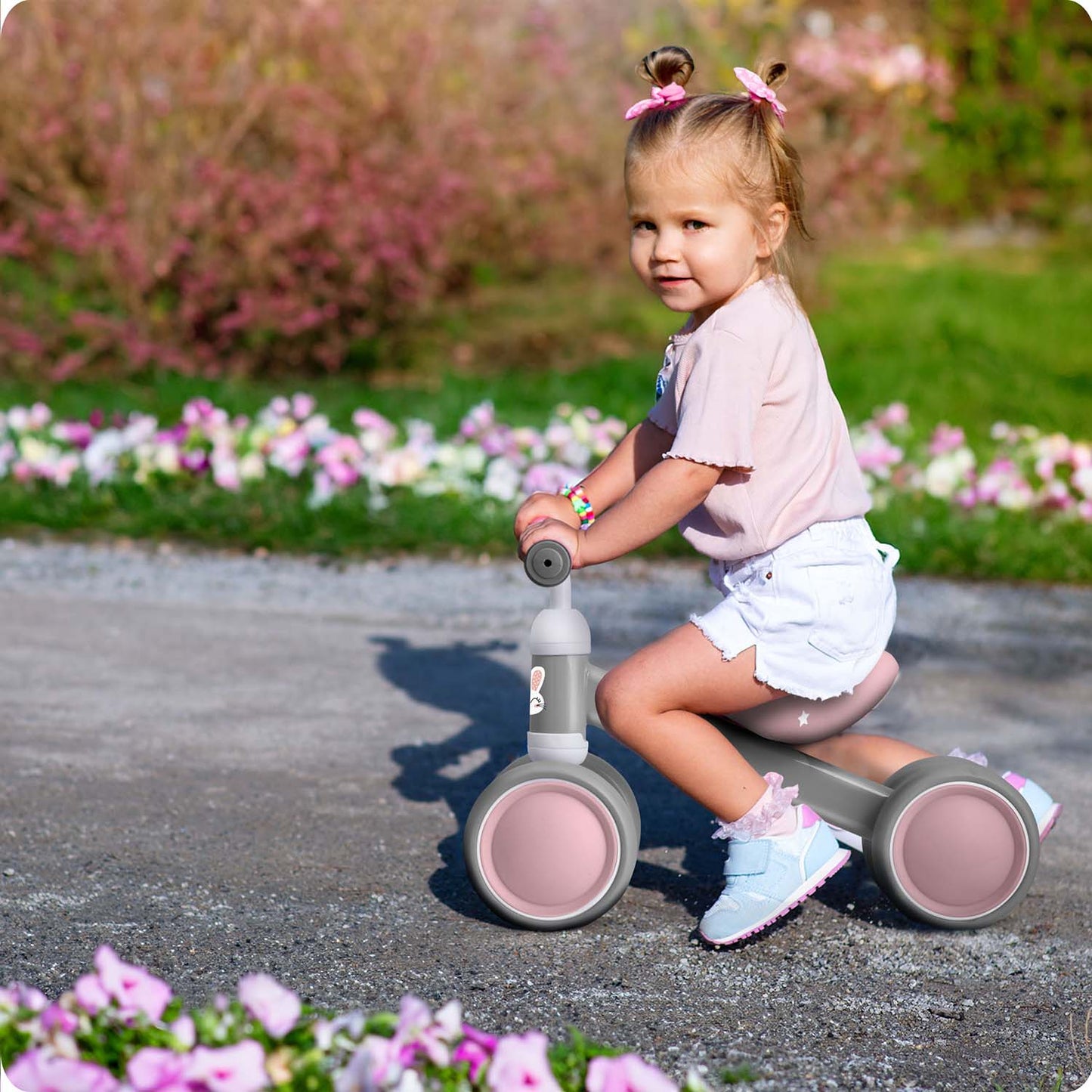 Ricokids three-wheeled balance bike for children