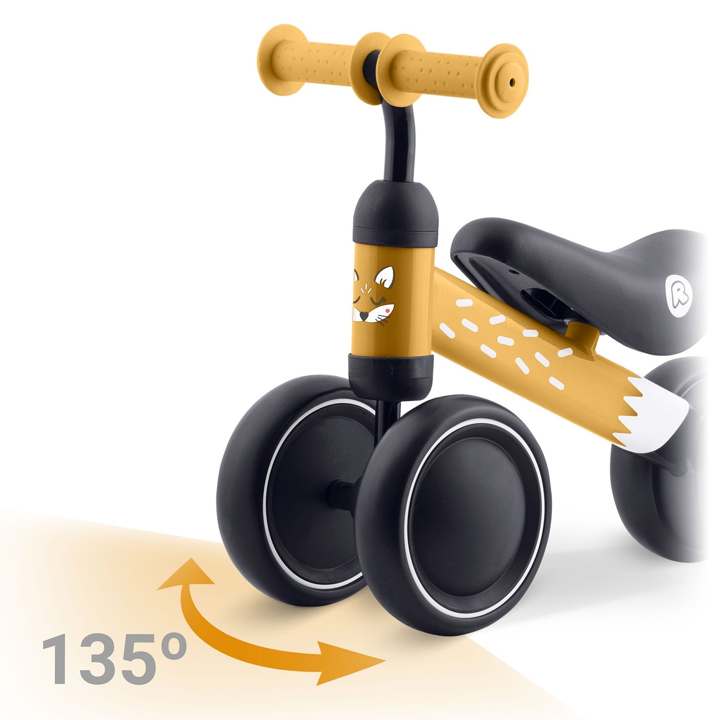 Ricokids three-wheeled balance bike for children
