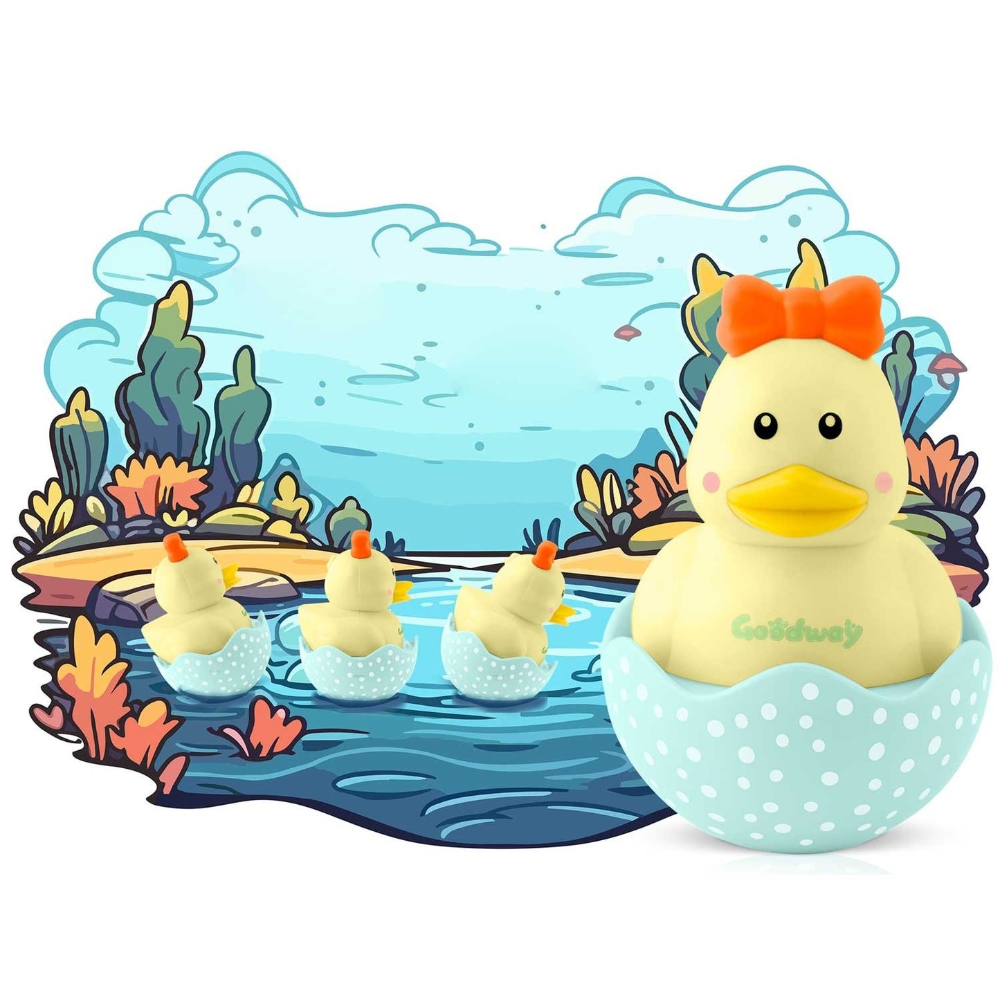 Ricokids yellow duckling RK-743